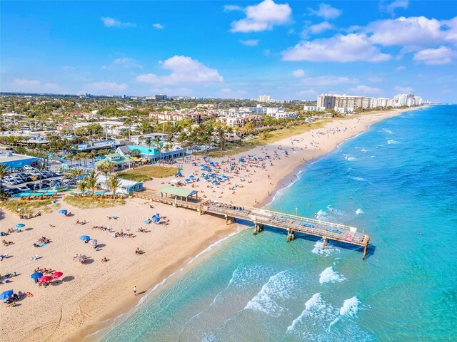 water view with a beach view