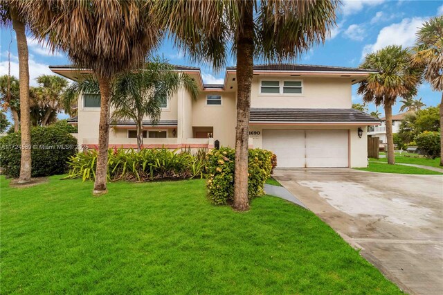 view of property exterior featuring a yard