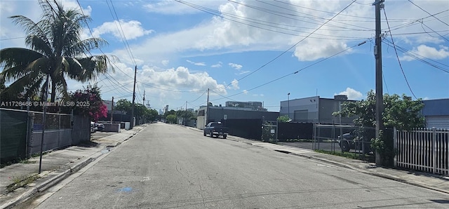 view of street