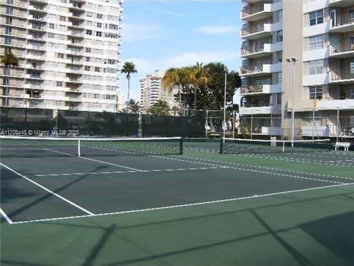 view of tennis court