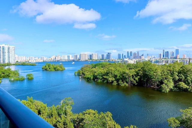 property view of water