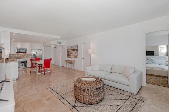 2301 Collins Ave Unit 1515, Miami Beach, FL 33139 - living area featuring visible vents