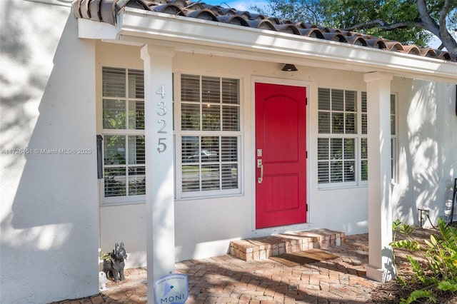 view of property entrance