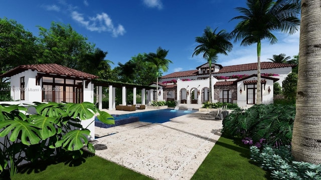 view of swimming pool