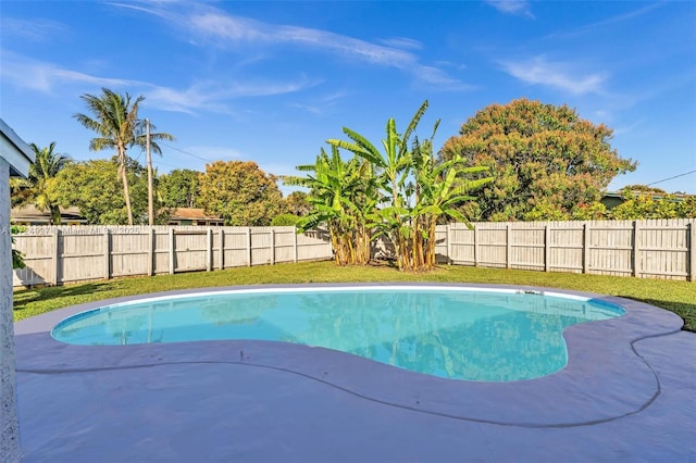 view of pool