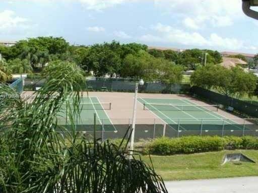 view of tennis court