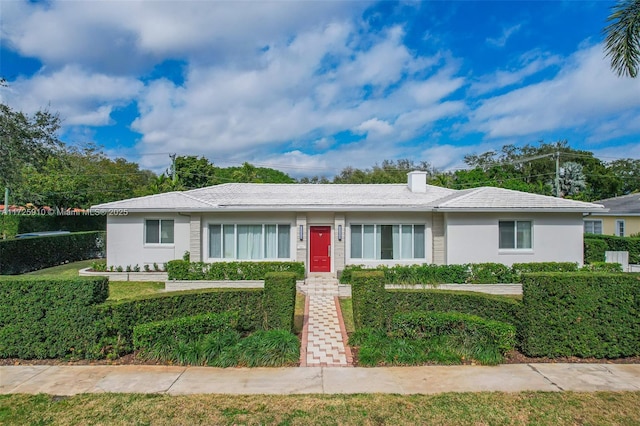 view of ranch-style house