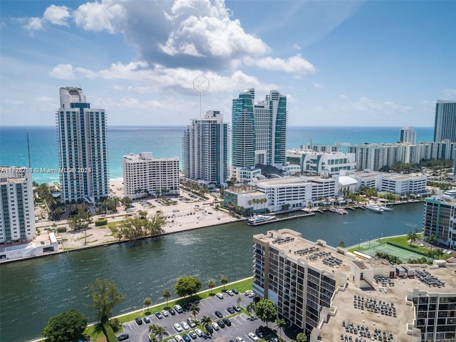 3535 S Ocean Dr Unit 2805, Hollywood, FL 33019 - view of urban area with a large body of water