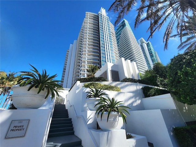 3535 S Ocean Dr Unit 2805, Hollywood, FL 33019 - view of building exterior featuring stairway