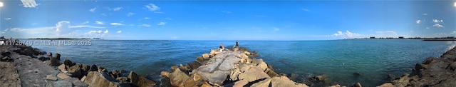 view of water feature