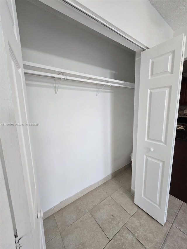 view of closet