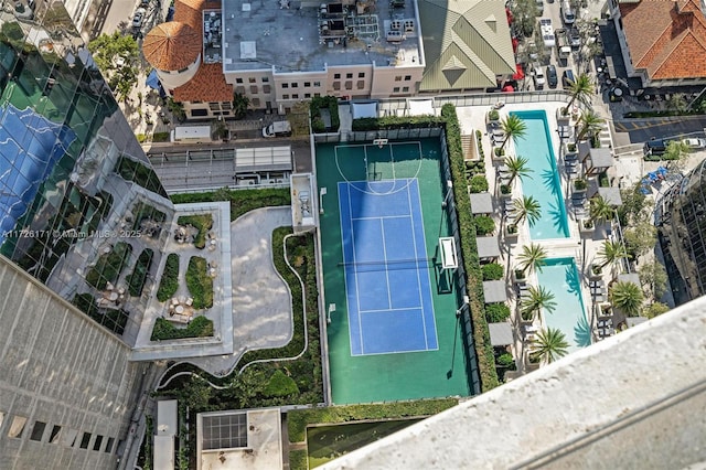 drone / aerial view