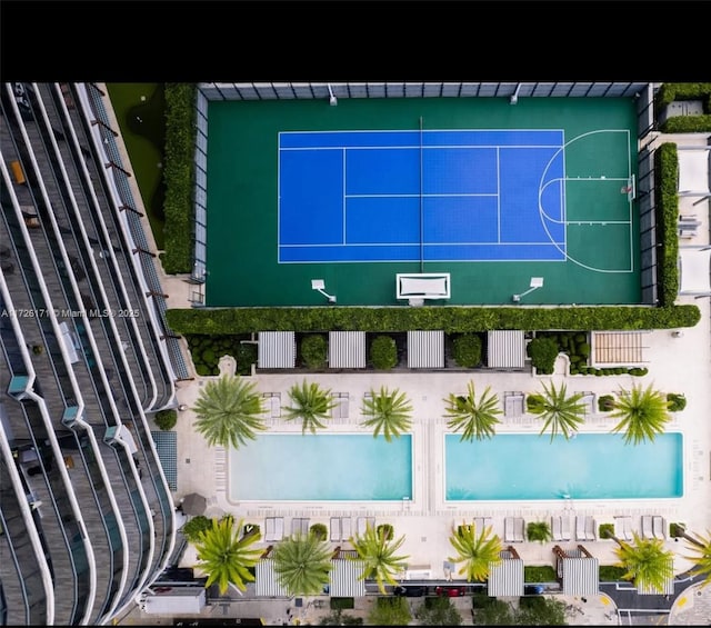 drone / aerial view