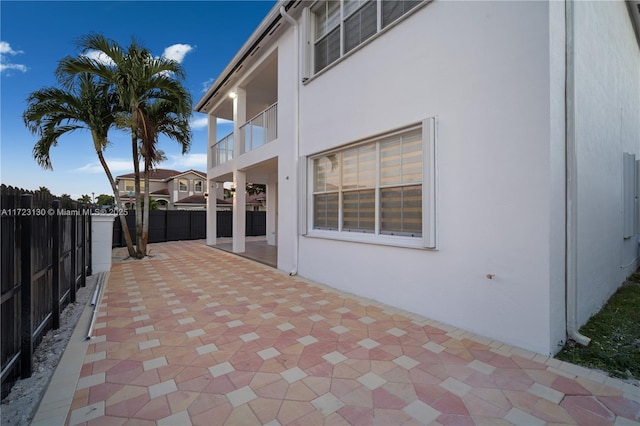 view of patio