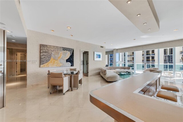 10101 Collins Ave Unit 11Dcaba, Bal Harbour, FL 33154 - view of living room