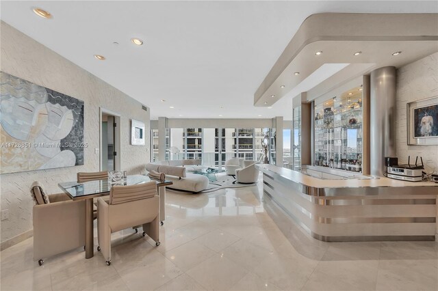 10101 Collins Ave Unit 11Dcaba, Bal Harbour, FL 33154 - view of living room