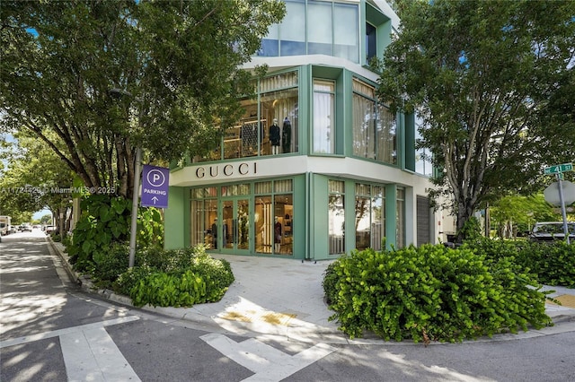 view of property