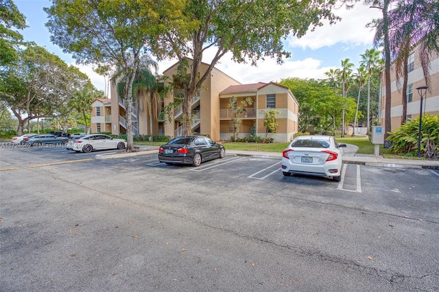 view of car parking