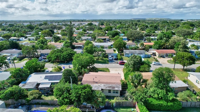 drone / aerial view