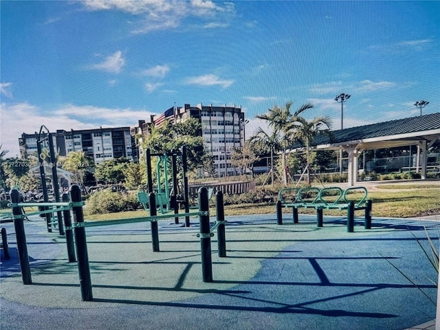 view of home's community with a gazebo