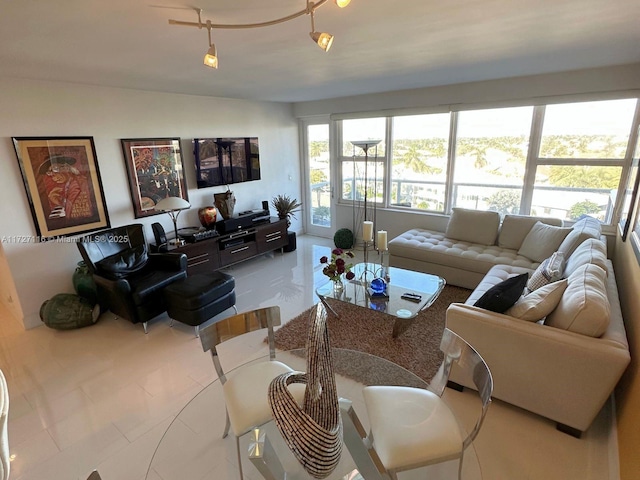 3300 NE 36th St Unit 605, Fort Lauderdale, FL 33308 - living area featuring tile patterned floors