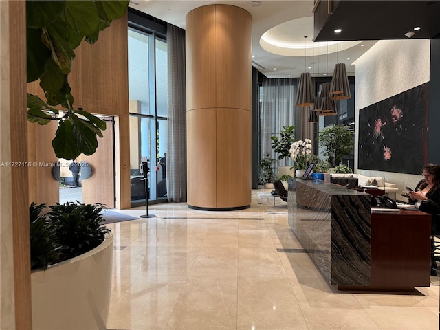 view of building lobby