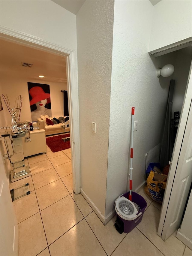 bathroom featuring tile patterned floors