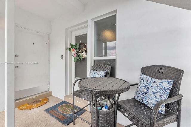 3209 Colony Club Rd Unit 1-W, Pompano Beach, FL 33062 - view of exterior entry with stucco siding