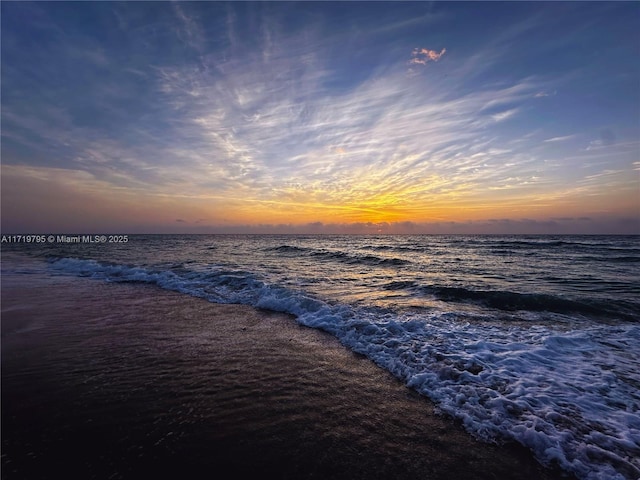 3209 Colony Club Rd Unit 1-W, Pompano Beach, FL 33062 - water view featuring nearby beach