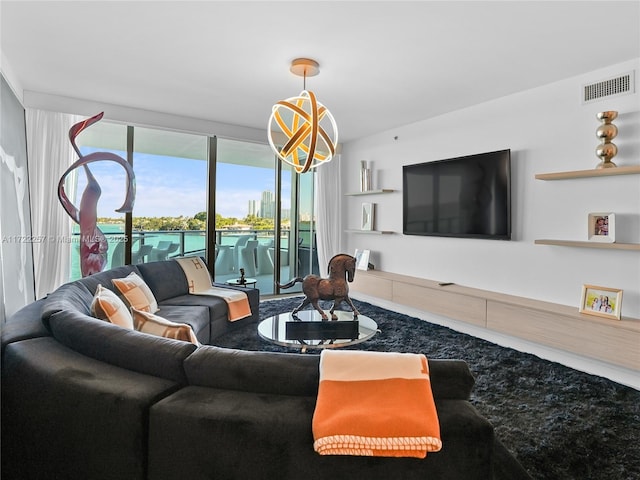 1135 103rd St Unit 502, Bay Harbor Islands, FL 33154 - view of living room