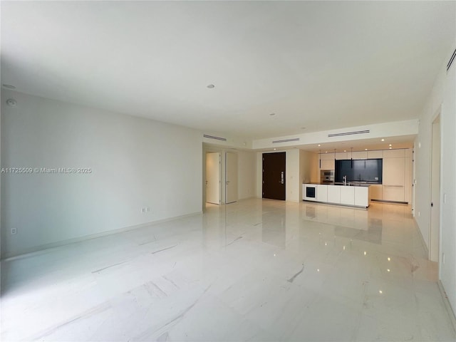 view of unfurnished living room