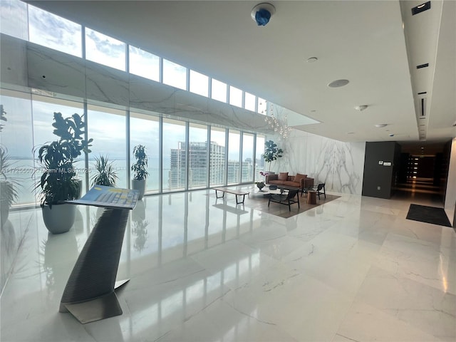 view of community lobby