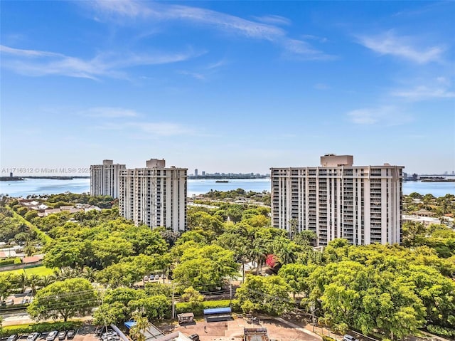 view of property featuring a water view