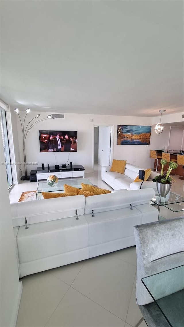 50 Biscayne Blvd Unit 1902, Miami, FL 33132 - living area with tile patterned floors