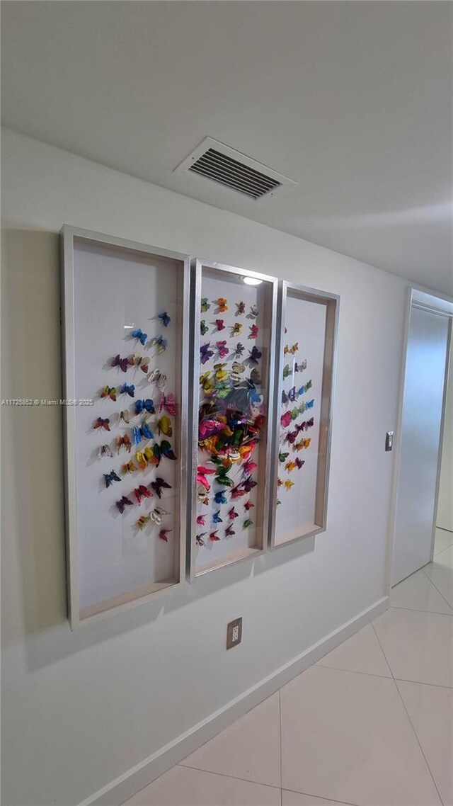 50 Biscayne Blvd Unit 1902, Miami, FL 33132 - wine area with light tile patterned floors and baseboards