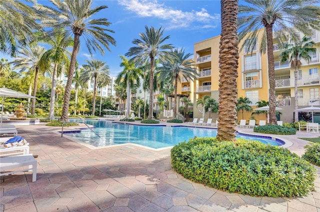 view of swimming pool