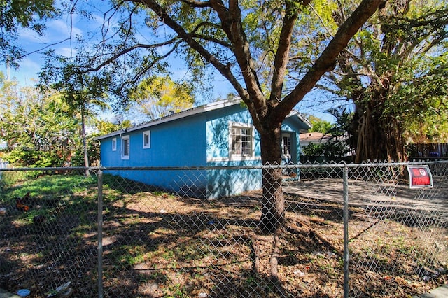 view of side of home