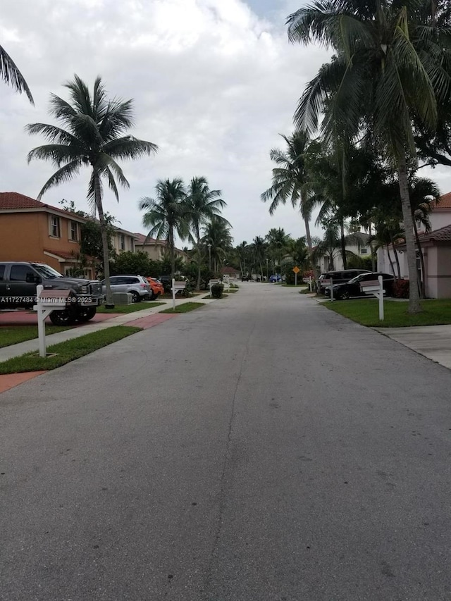 view of street