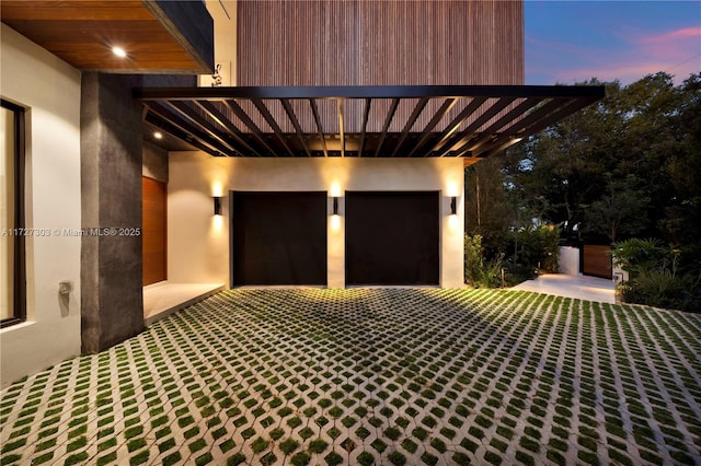 exterior space with a lawn