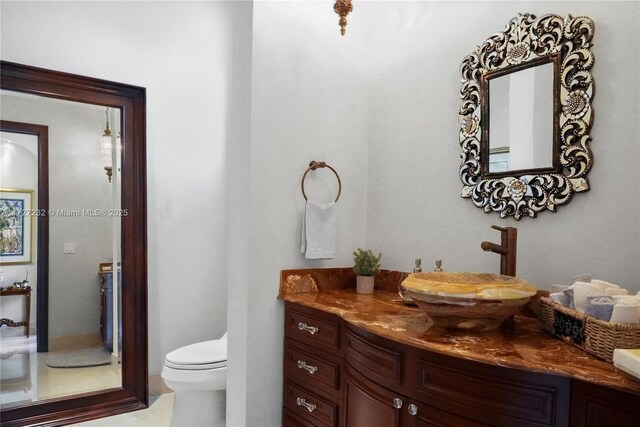 home office with ornamental molding and french doors