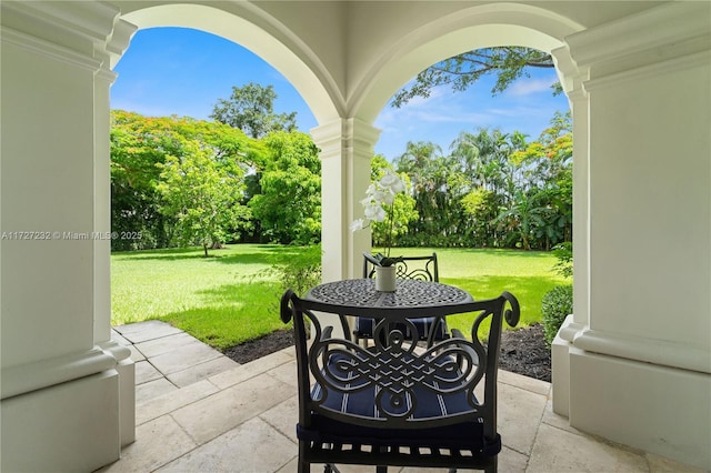 view of patio / terrace