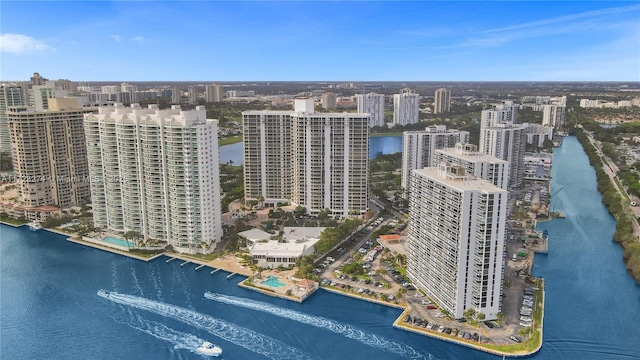 20281 E Country Club Dr Unit M6, Aventura, FL 33180 - view of urban area with a nearby body of water