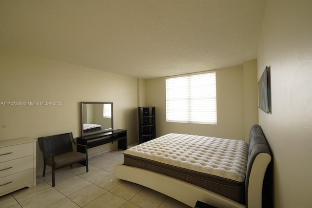 view of tiled bedroom