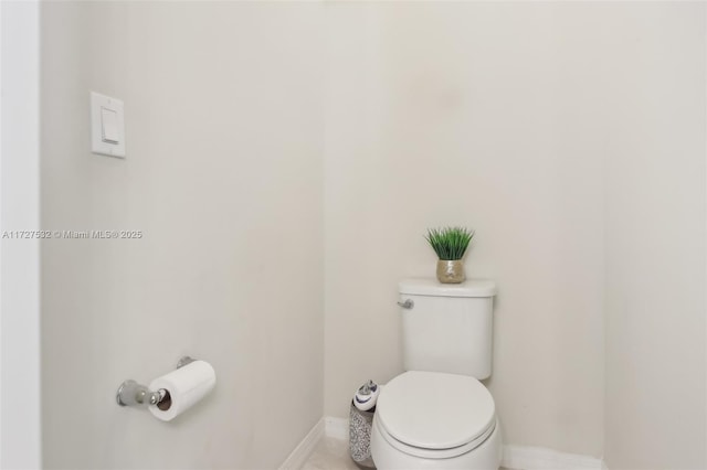 bathroom with toilet