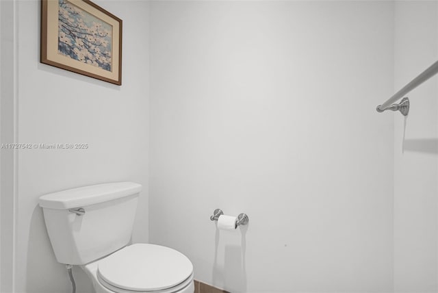 bathroom with toilet