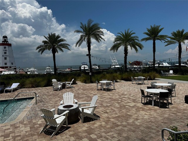 1998 Overseas Hwy Unit 33A, Marathon, FL 33050 - view of patio / terrace with outdoor dining area