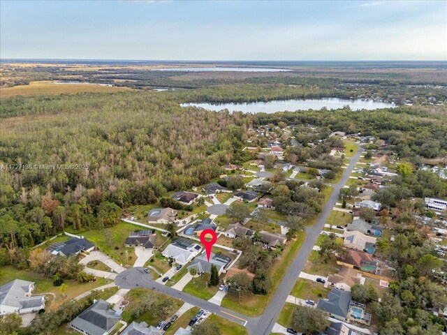 3270 Deer Lick, Kissimmee, FL 34746 - bird's eye view with a water view