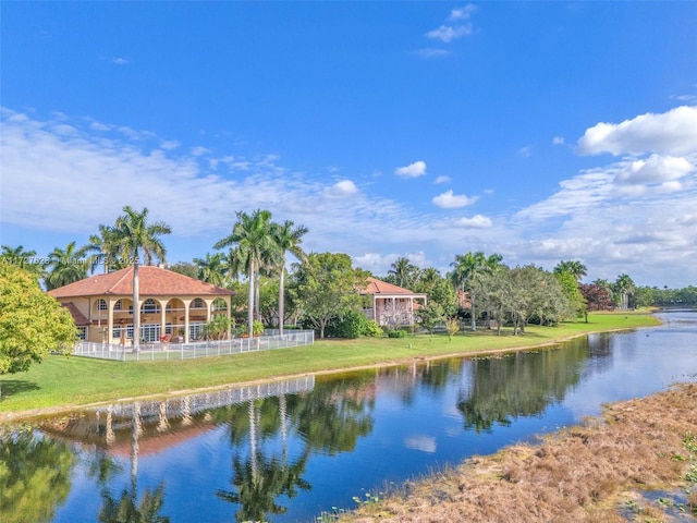 property view of water