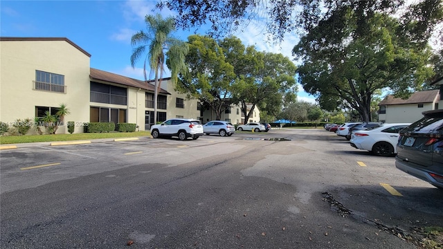 view of car parking