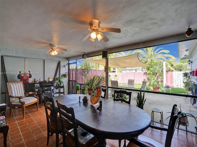 580 Eastwood Ln, Weston, FL 33326 - sunroom with a healthy amount of sunlight and tile patterned floors